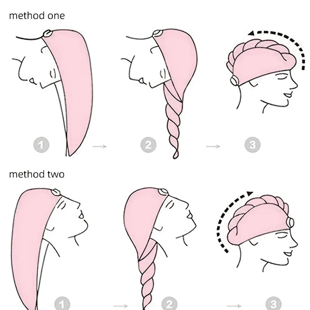 1Pc Hair Drying Cap,Super Absorbent Microfiber Fleece Shower Cap, Super Soft Hair Towel Wrap with Button, Quick Dry Hair Towel